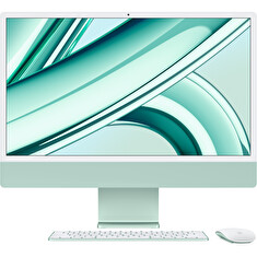 Apple iMac 24/23,5"/4480 x 2520/M3/8GB/256GB SSD/M3/Sonoma/Green/1R