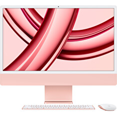 Apple iMac 24/23,5"/4480 x 2520/M3/8GB/256GB SSD/M3/Sonoma/Pink/1R