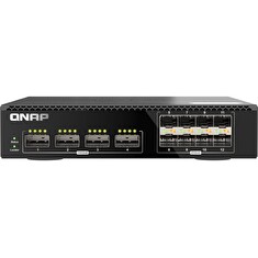 QNAP řízený switch QSW-M7308R-4X (4x 100GbE porty + 8x 25GbE porty, poloviční šířka)