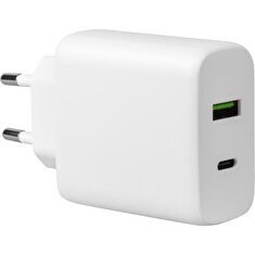 AVACOM HomePRO+ síťová nabíječka s Power Delivery 65W s výstupy USB-C a USB-A