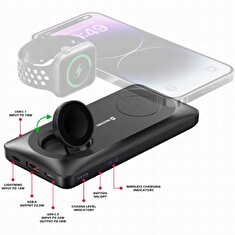 SWISSTEN POWER BANK 10000 mAh 2v1 PRO APPLE WATCH A MAGSAFE