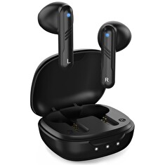 Genius HS-M905BT, Headset, bezdrátový, do uší, mikrofon, Bluetooth 5.3, USB-C, černý