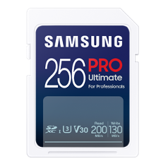 SAMSUNG PRO Ultimate SDXC 256GB / CL10 USH-I U3 / V30