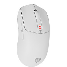 Genesis herní myš ZIRCON 500/Herní/Optická/10 000 DPI/USB+BT/Bílá