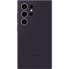 Samsung Silikonový zadní kryt S24 Ultra Dark Violet