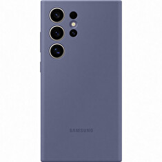 Samsung Silikonový zadní kryt S24 Ultra Violet