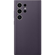 Samsung Zadní kryt z veganské kůže S24 Ultra Dark Violet