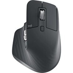 LOGITECH MX Master 3S/Kancelářská/Laserová/Pro praváky/8 000 DPI/USB+BT/Grafitová