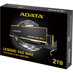 ADATA LEGEND 960 MAX/2TB/SSD/M.2 NVMe/Černá/Heatsink/5R
