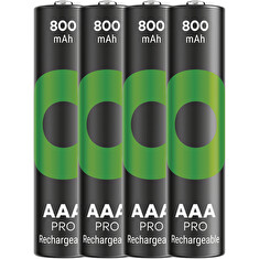 GP Nabíjecí bat. ReCyko Pro AAA (HR03) 800mAh- 4ks