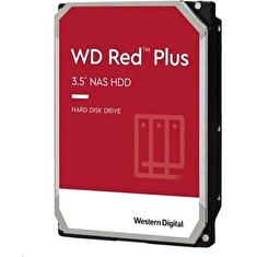 WD Red Plus/8TB/HDD/3.5"/SATA/5640 RPM/Červená/3R