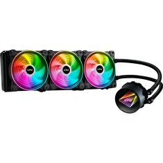 XPG Levante X 360 vodní chlazení CPU, RGB, černá