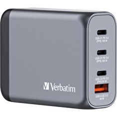 Cestovní adaptér Verbatim GNC-100, 3xUSB-C, USB-A