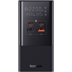 Nabíjecí stanice Baseus PowerCombo Tower 100W EU černá