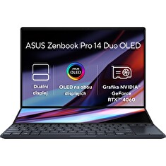 ASUS Zenbook Pro Duo 14 OLED/UX8402VV/i9-13900H/14,5"/2880x1800/T/32GB/2TB SSD/RTX 4060/W11P/Black/2