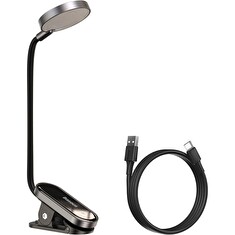 Baseus LED světlo na čtení s klipem 3W teplá bílá (4000K)