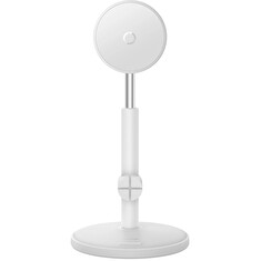 Baseus Otočný držák MagPro Desktop Phone Stand bílý