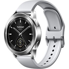 Xiaomi Watch S3/47mm/Silver/Sport Band/Gray