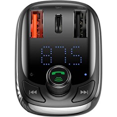 Baseus Bluetooth FM Transmiter S13 T-shaped černý