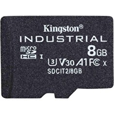 KINGSTON 8GB microSDHC Industrial C10 A1 pSLC Card Single Pack w/o Adapter