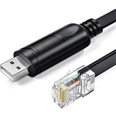 W-Star Redukce USB/RJ45, 1,5m, console cable RS232, CCRJ45RS232