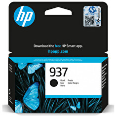 HP 937 ink. náplň černá, 4S6W5NE