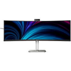 Philips LCD 49B2U6900CH 48,8" zakřiven VA/5120x1440@75Hz/4ms/450cd/2xHDMI/DP/4xUSB/USB-C dock/RJ45/Webcam/Repro/HAS/VESA