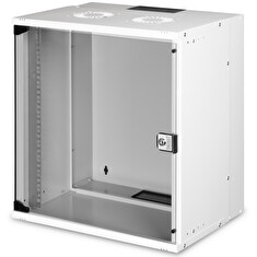 DIGITUS DN-49206 Nástěnná skříň 12U, SOHO PRO, nesmontovaná, 19", 595 x 540 x 400 mm, šedá (RAL 7035)