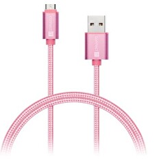 CONNECT IT Wirez Premium Metallic micro USB - USB, rose gold, 1m