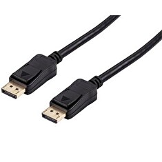 Kabel C-TECH DisplayPort 1.2, 4K@60Hz, M/M, 0,5m