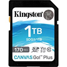 Kingston Canvas Go Plus/SDXC/1TB/UHS-I U3 / Class 10