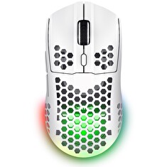 Trust Gaming GXT 929W Helox/Herní/Optická/Pro praváky/4 800 DPI/Bezdrátová USB/Bílá