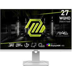 MSI Gaming monitor MAG 274QRFW, 27" Rapid IPS/2560x1440 (WQHD)/ 180Hz/1ms/2x HDMI/DP/Výškově nastavitelný/Pivot