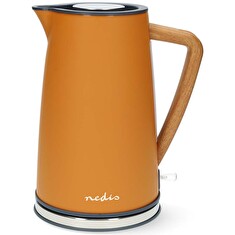 Rychlovarná konvice Nedis KAWK510EOR Soft-Touch, oranžová