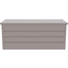 Zahradní box G21 Denver 770 L, šedý plechový