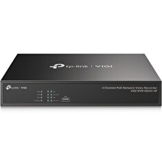 TP-LINK záznamové zařízení VIGI NVR1004H-4P 4 kanálů, 4x Lan s PoE, 2x USB