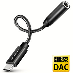 AXAGON ADA-HC, USB-C na 3.5mm jack - Hi-Res DAC audio adaptér, 384kHz/32bit, stereo