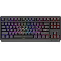 GENESIS herní klávesnice THOR 230/TKL/RGB/Outemu Red/Bezdrátová USB + Bluetooth/US layout/Černá