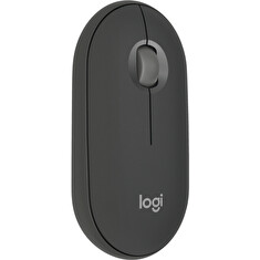 Logitech Pebble Mouse 2 M350s/Cestovní/Optická/4 000 DPI/Bezdrátová Bluetooth/Grafitová