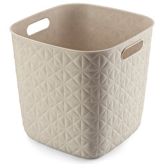Box Curver Softex cube 15 l béžový