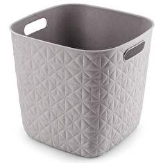 Box Curver Softex Cube 15 l šedý