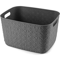 Box Curver Softex L 19 l tmavě šedý