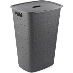 Koš na prádlo Curver Softex 56 l tmavě šedý