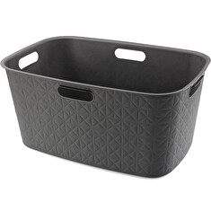 Koš na prádlo Curver Softex 45 l tmavě šedý