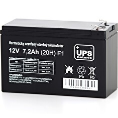 UPS baterie 12V 7,2Ah F1