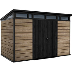 Zahradní domek Keter PENT Signature 11x7 Ashwood, s podlahou