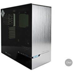 In Win 905/Midi Tower/Transpar./Stříbrná