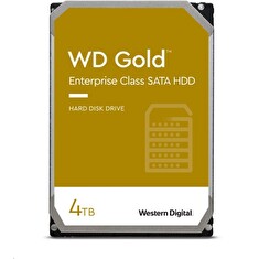 WD GOLD WD4004FRYZ 4TB SATA/ 6Gb/s 256MB cache 7200 ot., CMR, Enterprise