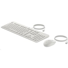 HP 225 USB klávesnice a myš - bílá