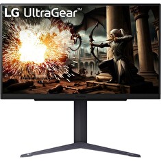 LG monitor 27GS75Q-B IPS 27"/ 2560x1440 / 180Hz/ 300cdm / 1ms/ 1000:1/DP/HDMI/pivot/ výškově nastavitelný
